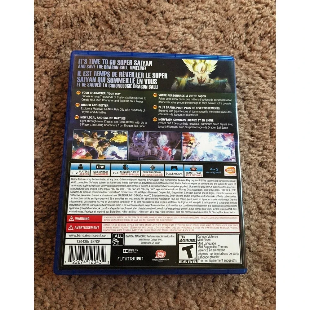 Bandai Namco dragon ball
